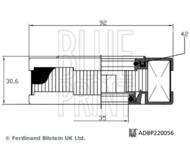 ADBP220056 BLP - Filtr separatora oleju BLUEPRINT 