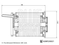 ADBP230021 BLP - Filtr paliwa BLUEPRINT 