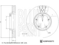 ADBP430075 BLP - Tarcza hamulcowa BLUEPRINT 