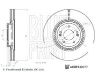 ADBP430077 BLP - Tarcza hamulcowa BLUEPRINT 