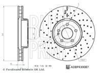 ADBP430087 BLP - Tarcza hamulcowa BLUEPRINT 