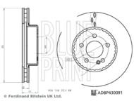 ADBP430091 BLP - Tarcza hamulcowa BLUEPRINT 