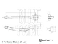 ADBP800125 BLP - Poduszka silnika BLUEPRINT 