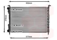 17002225 VAN - Chłodnica silnika VAN WEZEL 