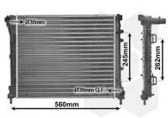 17002387 VAN - Chłodnica silnika VAN WEZEL 