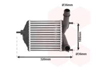 17004280 VAN - Chłodnica powietrza (intercooler) VAN WE