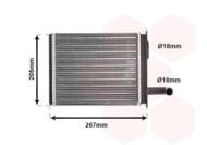 17006089 VAN - Nagrzewnica VAN WEZEL 