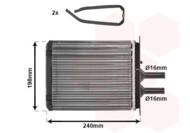 17006193 VAN - Nagrzewnica VAN WEZEL 