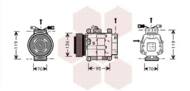 1700K049 VAN - Kompresor klimatyzacji VAN WEZEL 