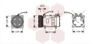 1700K373 VAN - Kompresor klimatyzacji VAN WEZEL 