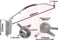1800D111 VAN - Osuszacz klimatyzacji VAN WEZEL 
