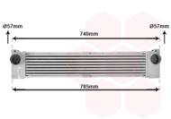 30004370 VAN - Chłodnica powietrza (intercooler) VAN WE