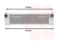 30004371 VAN - Chłodnica powietrza (intercooler) VAN WE