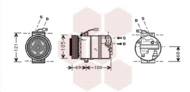 3700K373 VAN - Kompresor klimatyzacji VAN WEZEL 