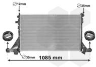 43002560 VAN - Chłodnica silnika VAN WEZEL 