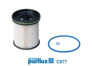 C877 PUR - Filtr paliwa PURFLUX OPEL
