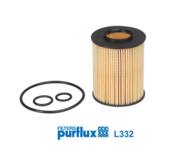 L332 PUR - Filtr oleju PURFLUX OPEL