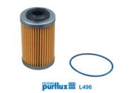 L496 PUR - Filtr oleju PURFLUX OPEL