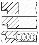 08-145200-00 GOE - Pierścienie tłokowe GOETZE /kpl/ 