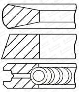 08-325500-00 GOE - Pierścienie tłokowe GOETZE /kpl/ 83mm 