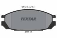 2009801 TEX - Klocki hamulcowe TEXTAR /tył/ NISSAN PATROL 88- GR Y60