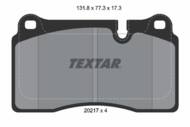 2021701 TEX - Klocki hamulcowe TEXTAR /przód/ LAND ROVER RANGE ROVER 05-09