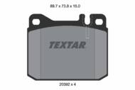 2039204 TEX - Klocki hamulcowe TEXTAR /przód/ DB W123 76-79
