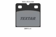 2061005 TEX - Klocki hamulcowe TEXTAR /tył/ JAGUAR S-TYPE/XJ/XK 02-