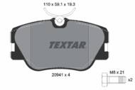 2094102 TEX - Klocki hamulcowe TEXTAR /przód/ DB W124/201