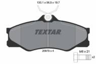 2097904 TEX - Klocki hamulcowe TEXTAR /przód/ VAG T2 85-92