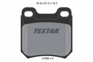 2105002 TEX - Klocki hamulcowe TEXTAR /tył/ GM VECTRA B