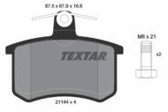 2114401 TEX - Klocki hamulcowe TEXTAR /tył/ (odp.GDB1165) VAG A80/100/A4/A