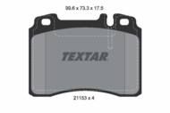 2115307 TEX - Klocki hamulcowe TEXTAR /przód/ DB W124/201