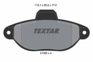 2136502 TEX - Klocki hamulcowe TEXTAR /przód/ FIAT CC