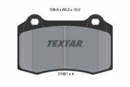 2138102 TEX - Klocki hamulcowe TEXTAR /tył/ JAGUAR S-TYPE