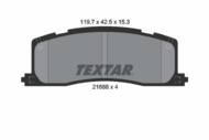 2168801 TEX - Klocki hamulcowe TEXTAR /tył/ TOYOTA PREVIA 2.4 90-00