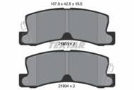 2183301 TEX - Klocki hamulcowe TEXTAR /tył/ TOYOTA AVENSIS 97-01/COROLLA E11 -01/CAMRY 01-