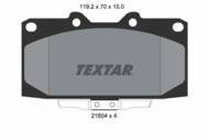 2185401 TEX - Klocki hamulcowe TEXTAR /przód/ SUBARU IMPREZA 94-00 2.0 TURBO 4WD