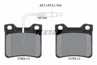 2190403 TEX - Klocki hamulcowe TEXTAR /tył/ DB VITO 108-11