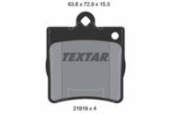 2191901 TEX - Klocki hamulcowe TEXTAR /tył/ DB W203