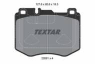 2206103 TEX - Klocki hamulcowe TEXTAR /przód/ DB C257/X253/W213 2.0-3.0 D 4-MATIC 15-
