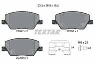 2239701 TEX - Klocki hamulcowe TEXTAR /przód/ FIAT TIPO 1.3 D/1.4-1.6 15-