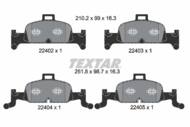 2240201 TEX - Klocki hamulcowe TEXTAR /przód/ VAG A4/A5/Q5 2.0-3.0 TDI 15-