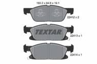 2241201 TEX - Klocki hamulcowe TEXTAR /przód/ FORD GALAXY/S-MAX 1.5-2.0 15-