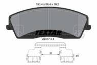 2241701 TEX - Klocki hamulcowe TEXTAR /przód/ CHRYSLER 300 C 3.6/5.7 10-