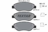 2247601 TEX - Klocki hamulcowe TEXTAR /przód/ FIAT TIPO 1.4/1.6 D 15-
