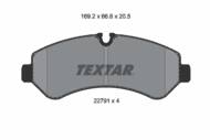 2279101 TEX - Klocki hamulcowe TEXTAR /tył/ DB SPRINTER 18-