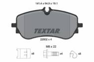 2280201 TEX - Klocki hamulcowe TEXTAR /tył/ VAG AMAROK/CRAFTER 2.0-3.0 TDI 16-