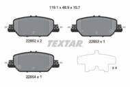 2285201 TEX - Klocki hamulcowe TEXTAR /tył/ HONDA CR-V 1.5-2.0 17-