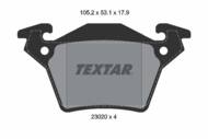 2302001 TEX - Klocki hamulcowe TEXTAR /tył/ DB VITO 108-11